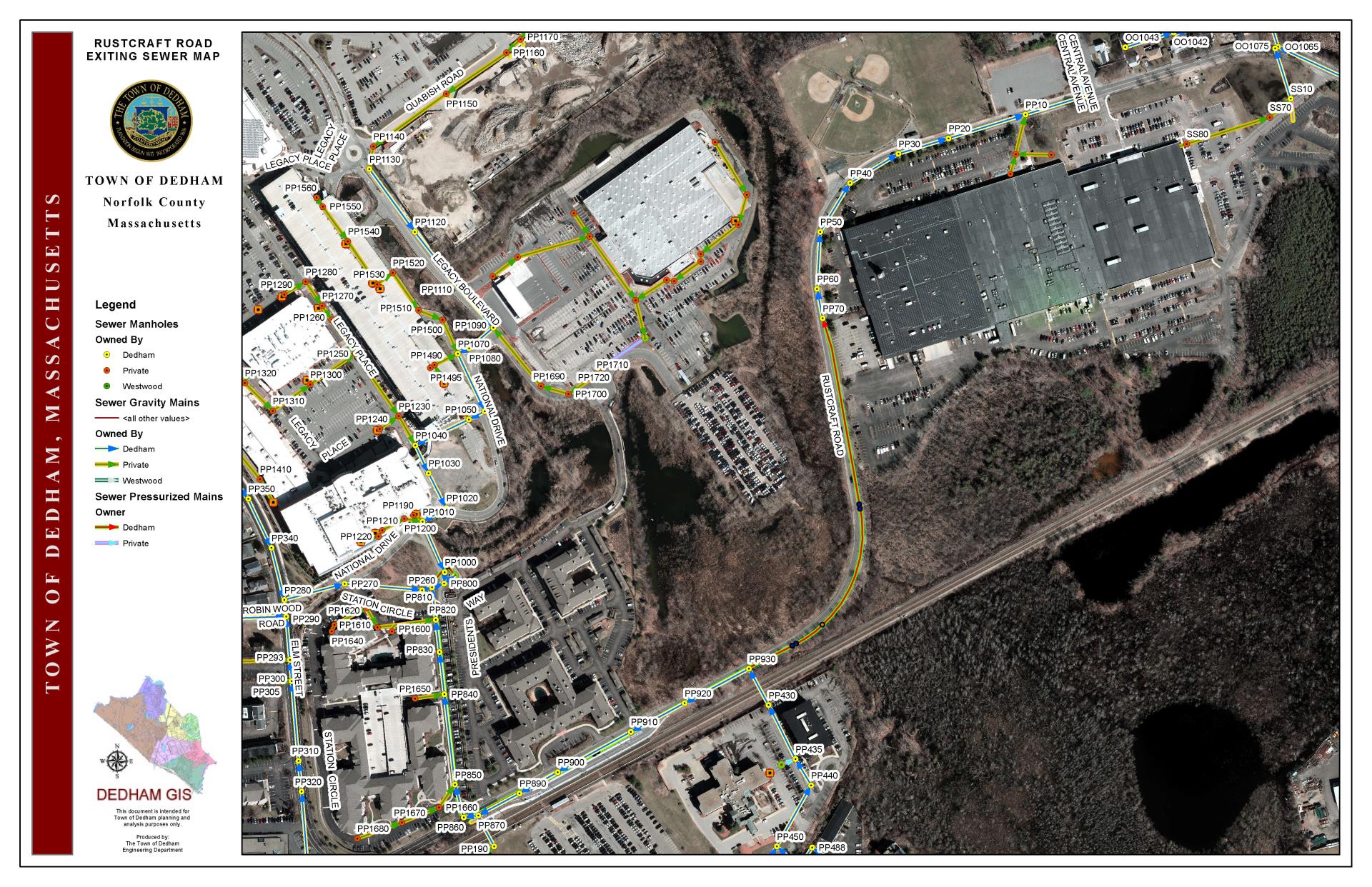 Existing Sewer Map 042720