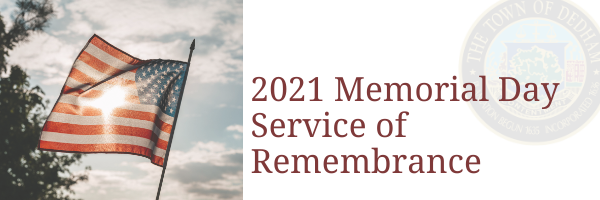 2021 Memorial Day Service of Remembrance