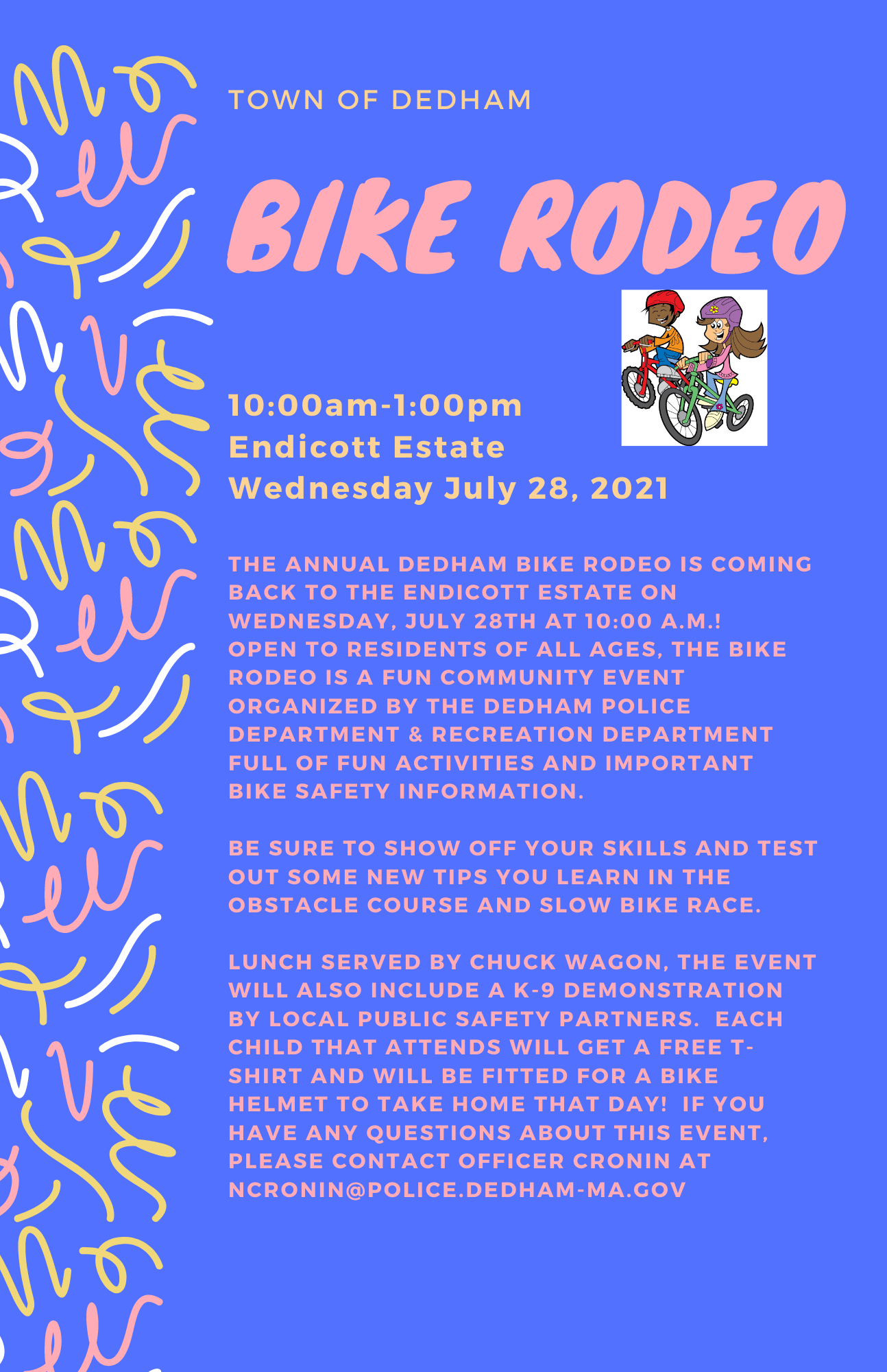 Bike Rodeo 2021 flyer