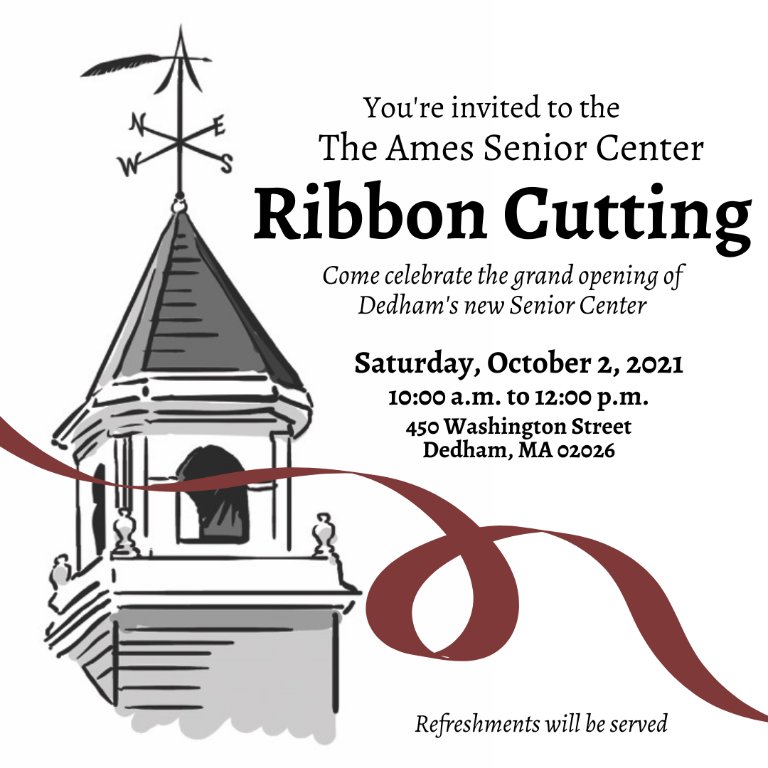 Ames Senior Center invitation