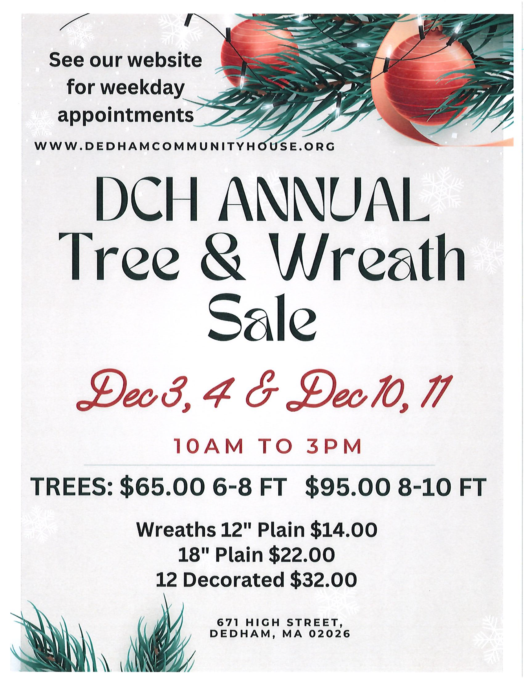 DCH Tree Sale 2022